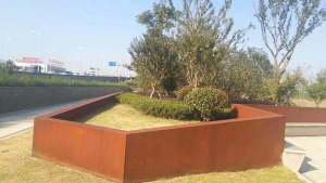 三穗耐候钢挡土墙